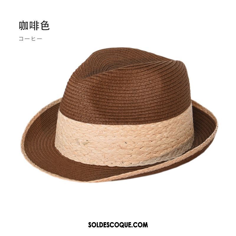 Casquette Chapeau Homme Marine Crème Solaire Le Jazz Chapeau Chapeau De Paille France