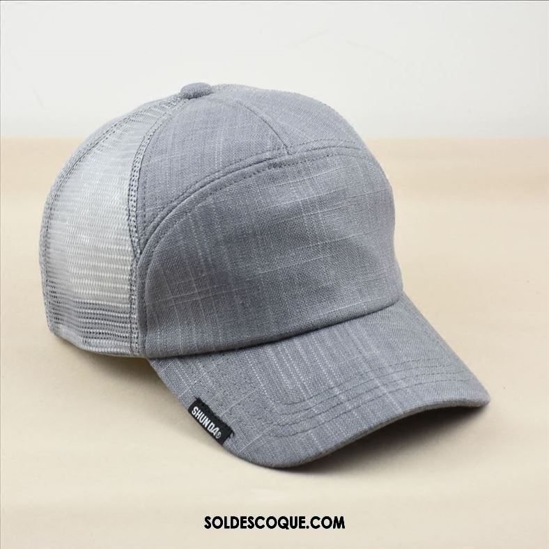 Casquette Chapeau Homme Noir Chapeau Printemps Base-ball Été Soldes