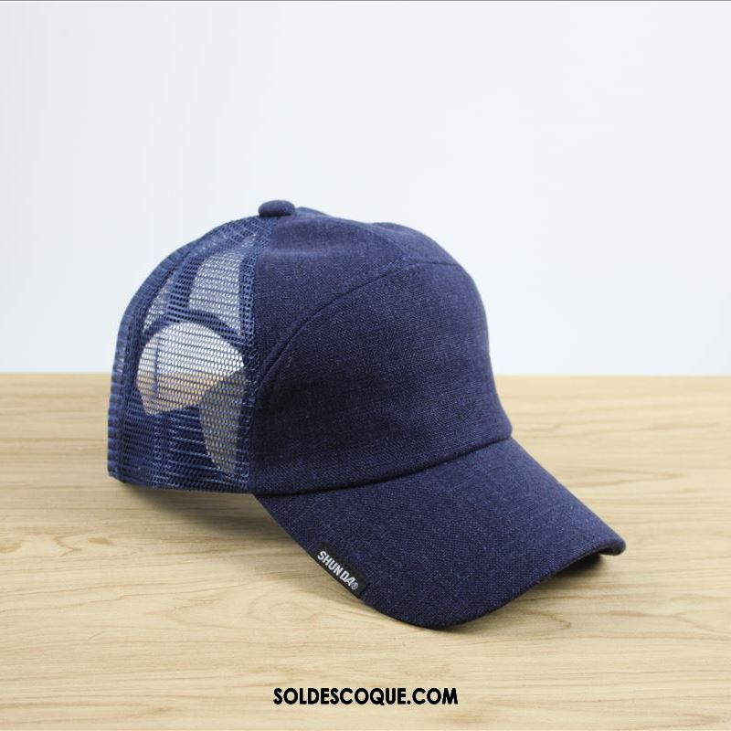 Casquette Chapeau Homme Noir Chapeau Printemps Base-ball Été Soldes