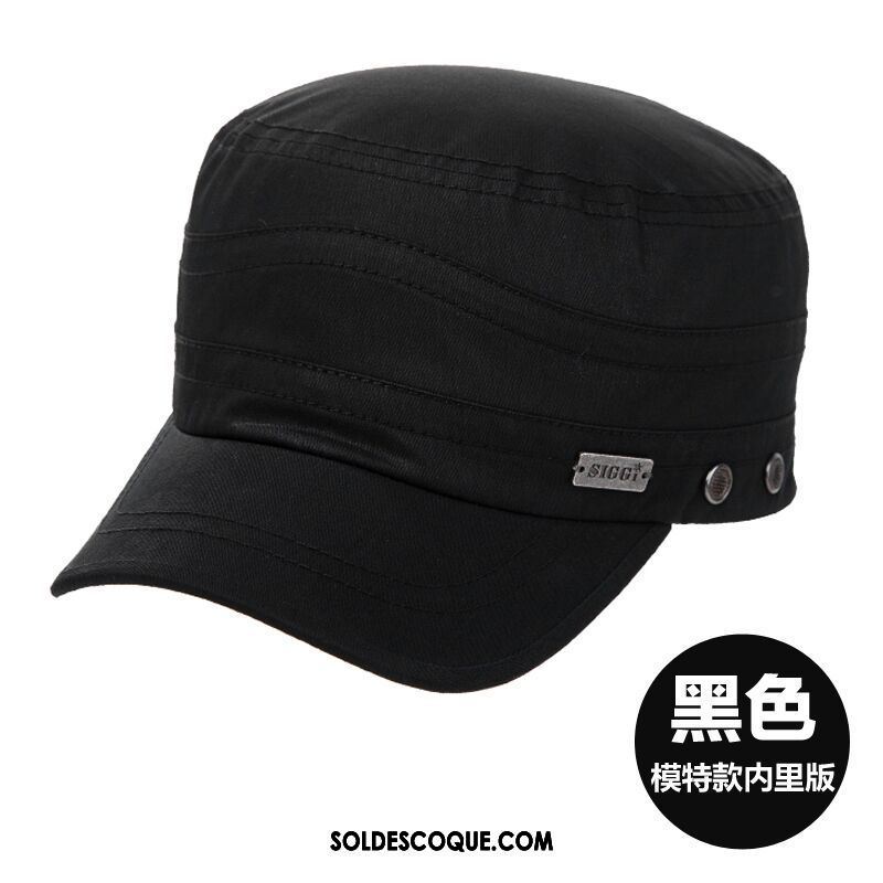 Casquette Chapeau Homme Noir De Plein Air Chapeau Casquette De Baseball Tendance En Ligne