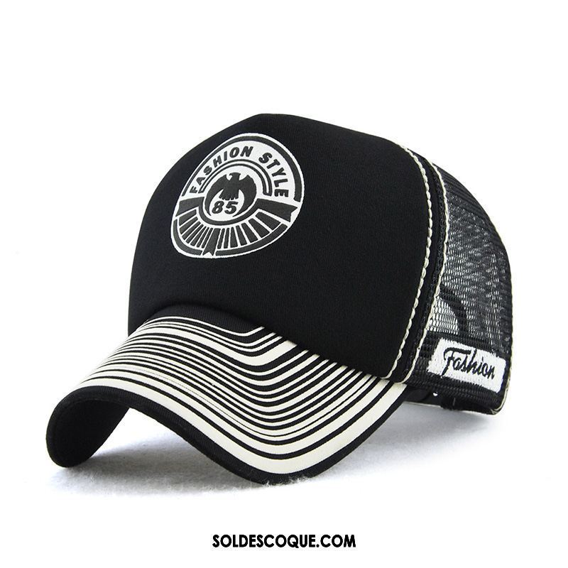 Casquette Chapeau Homme Ombre Noir Loisir Casquette Engrener En Vente