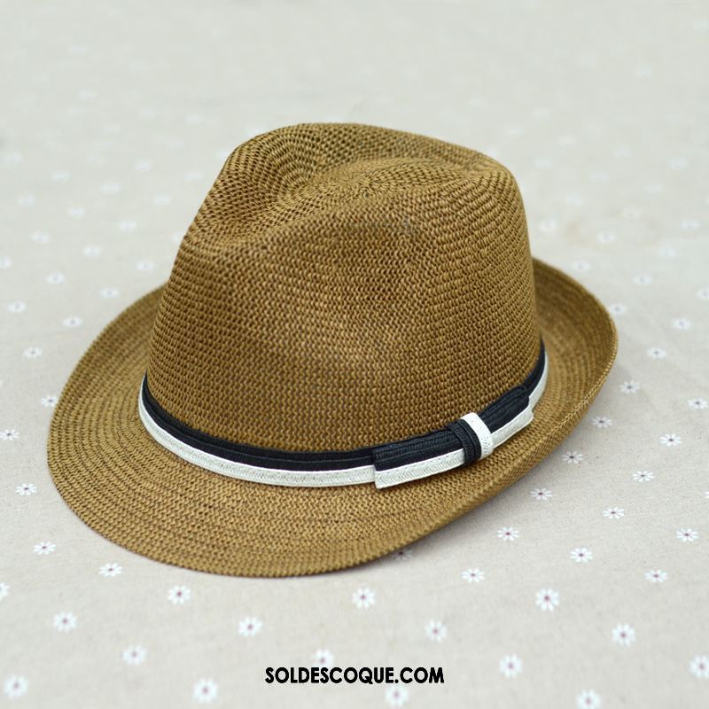 Casquette Chapeau Homme Petit Femme Chapeau De Paille Été Grande Taille En Vente