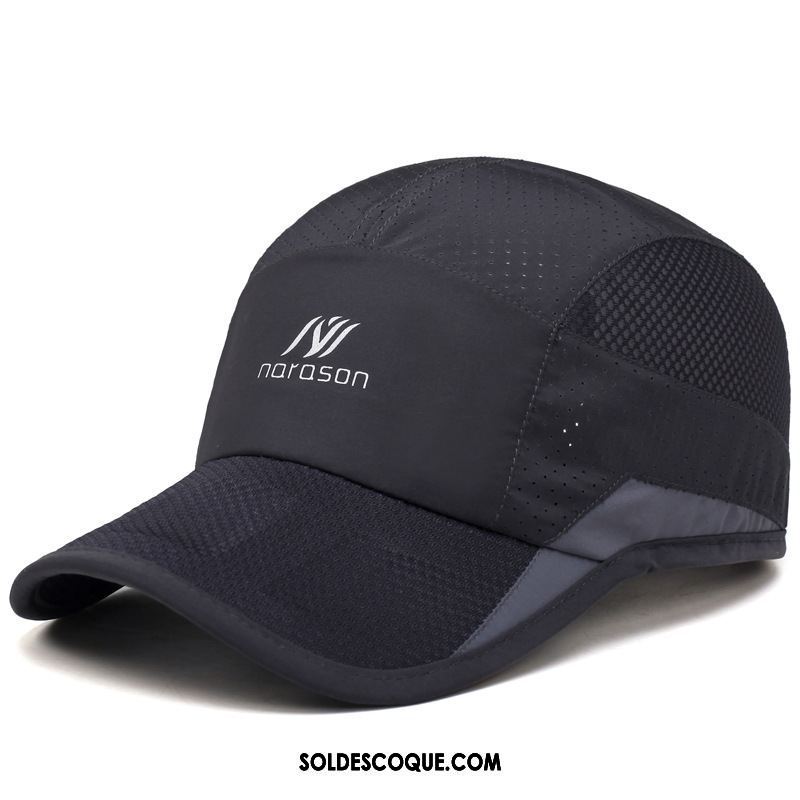 Casquette Chapeau Homme Respirant Chapeau Femme De Plein Air Bleu Pas Cher