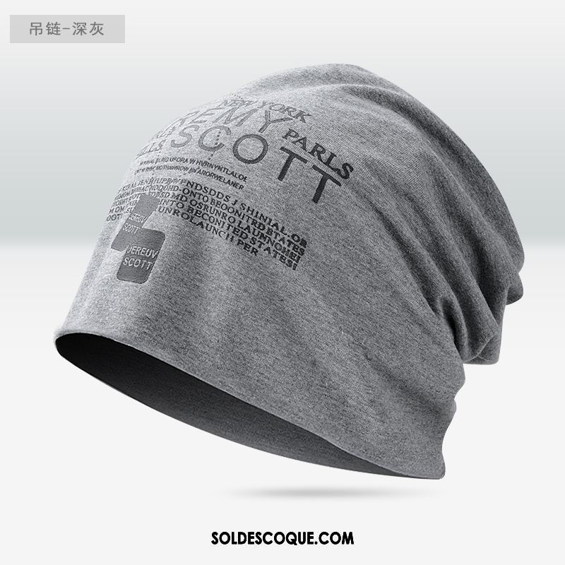 Casquette Chapeau Homme Section Mince Coton Femme Noir Tendance En Ligne