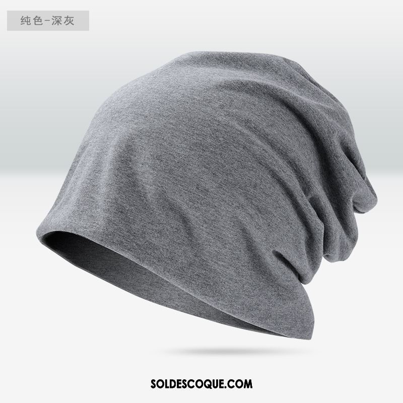 Casquette Chapeau Homme Section Mince Coton Femme Noir Tendance En Ligne