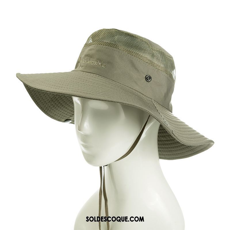 Casquette Chapeau Homme Vert Chapeau De Soleil Chapeau De Pêcheur Tourisme Chapeau De Paille Pas Cher