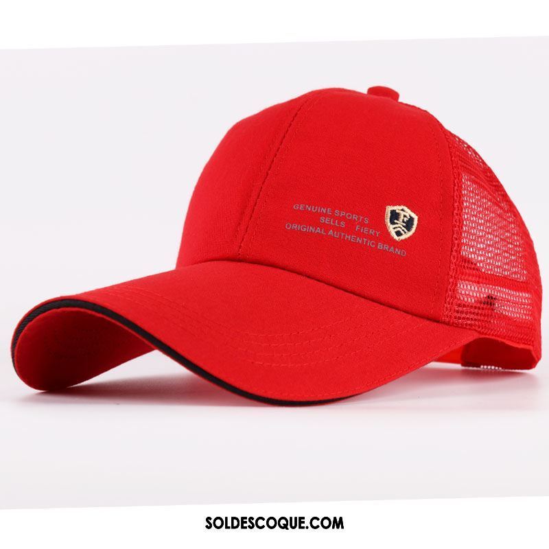 Casquette Chapeau Homme Âge Moyen De Plein Air Respirant Crème Solaire Sport Soldes