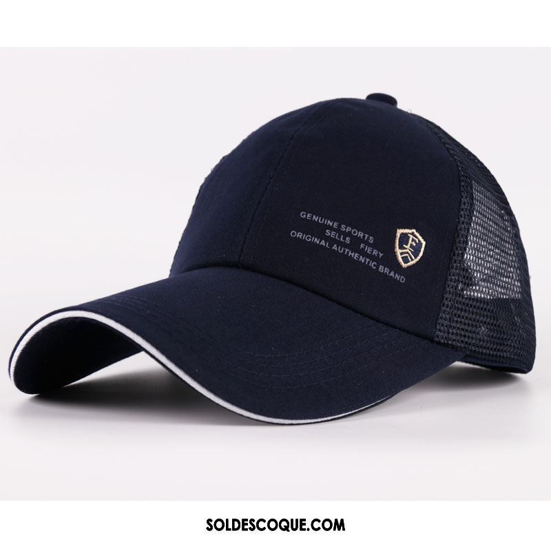 Casquette Chapeau Homme Âge Moyen De Plein Air Respirant Crème Solaire Sport Soldes