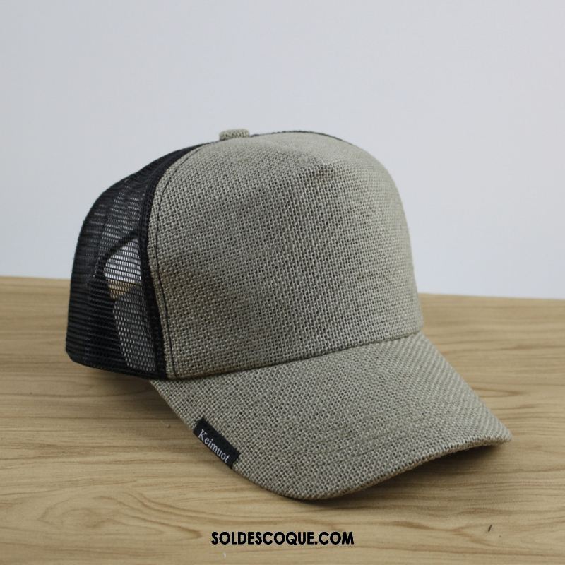 Casquette Chapeau Homme Été Respirant Chapeau Casquette De Baseball Gros En Vente