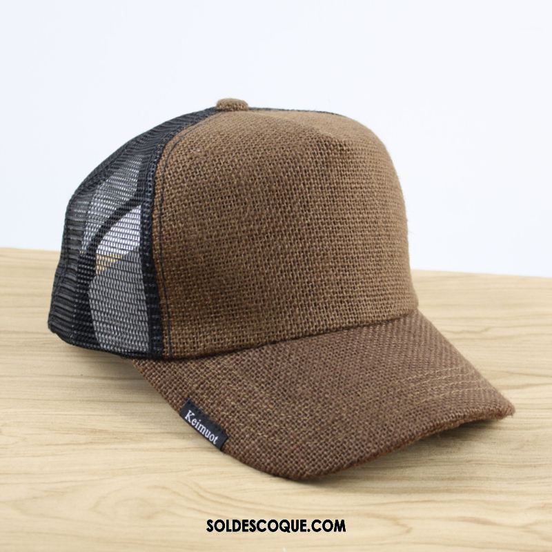 Casquette Chapeau Homme Été Respirant Chapeau Casquette De Baseball Gros En Vente