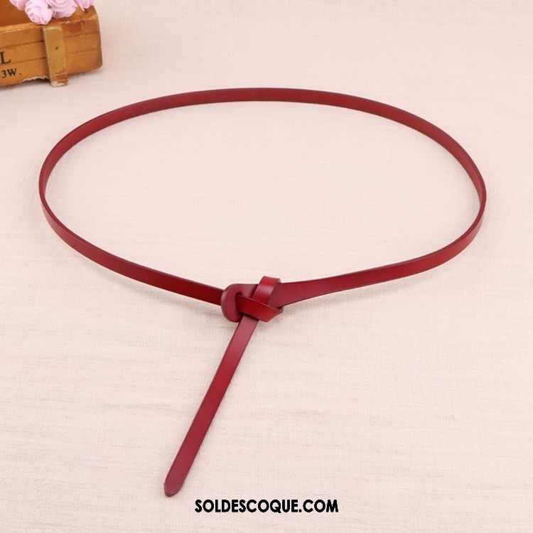 Ceinture Femme Bien Loisir Mode Petit Cuir Véritable En Ligne