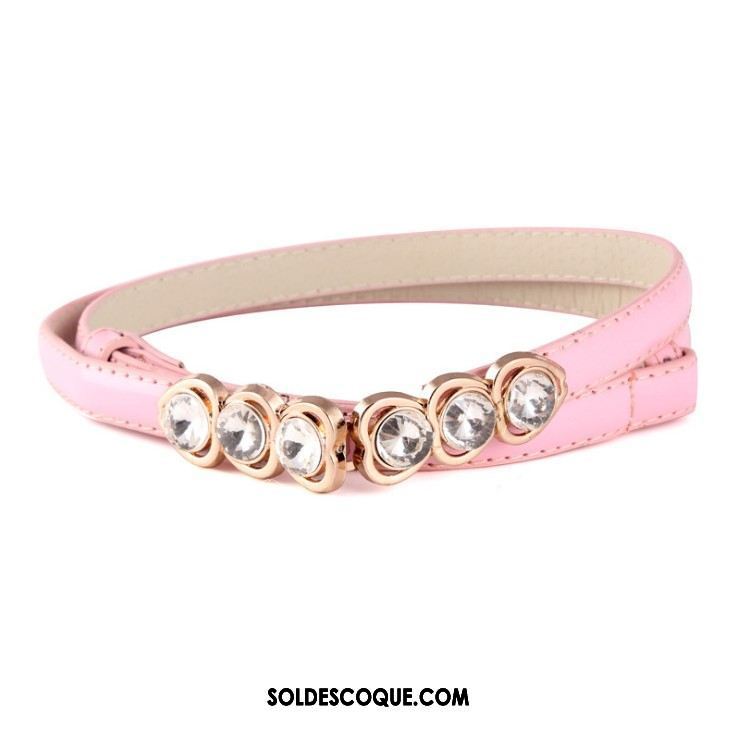 Ceinture Femme Bonbons Le Nouveau Bleu Diamant Poudre En Ligne