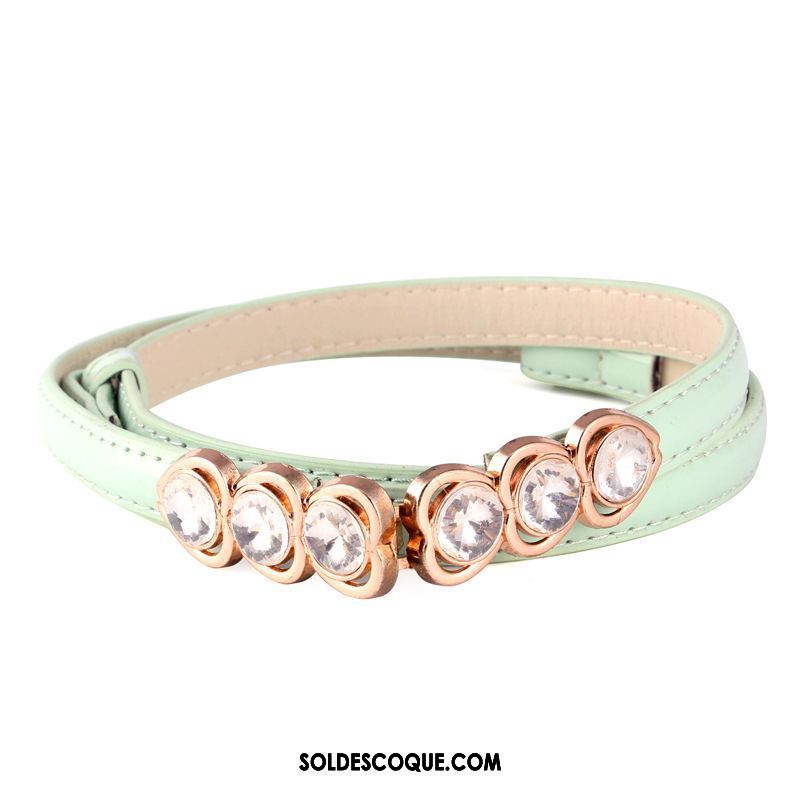 Ceinture Femme Bonbons Le Nouveau Bleu Diamant Poudre En Ligne