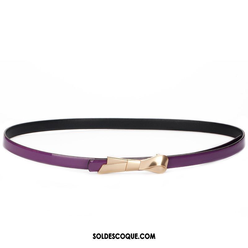 Ceinture Femme Général All-match Mode Bien Simple En Ligne