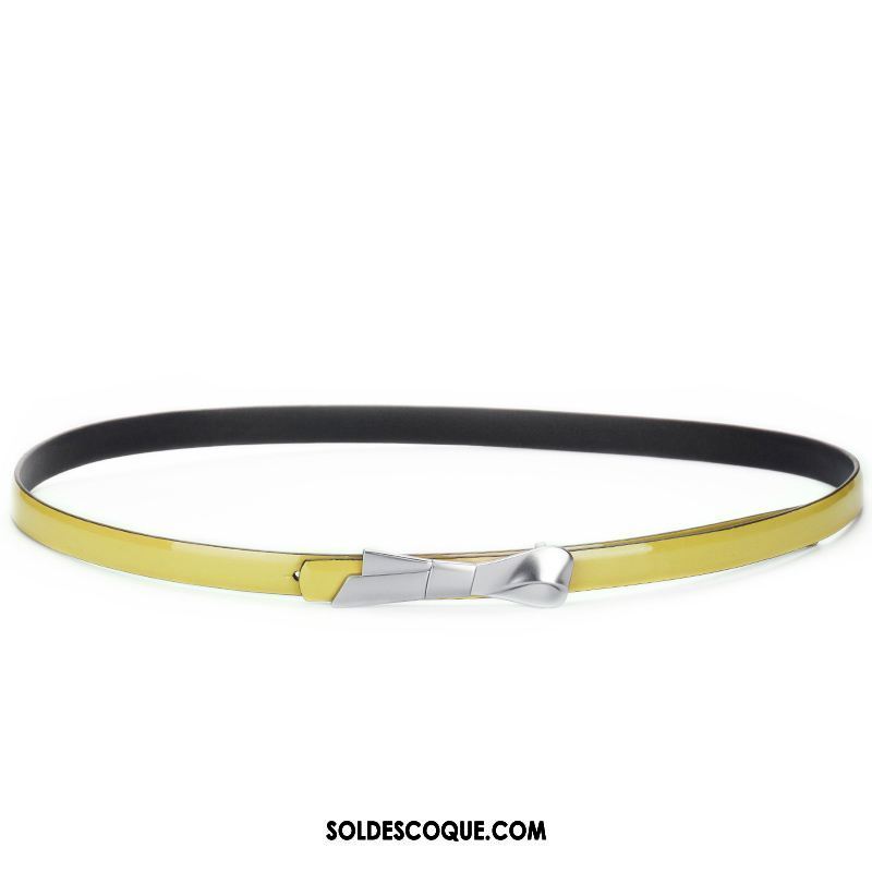 Ceinture Femme Général All-match Mode Bien Simple En Ligne