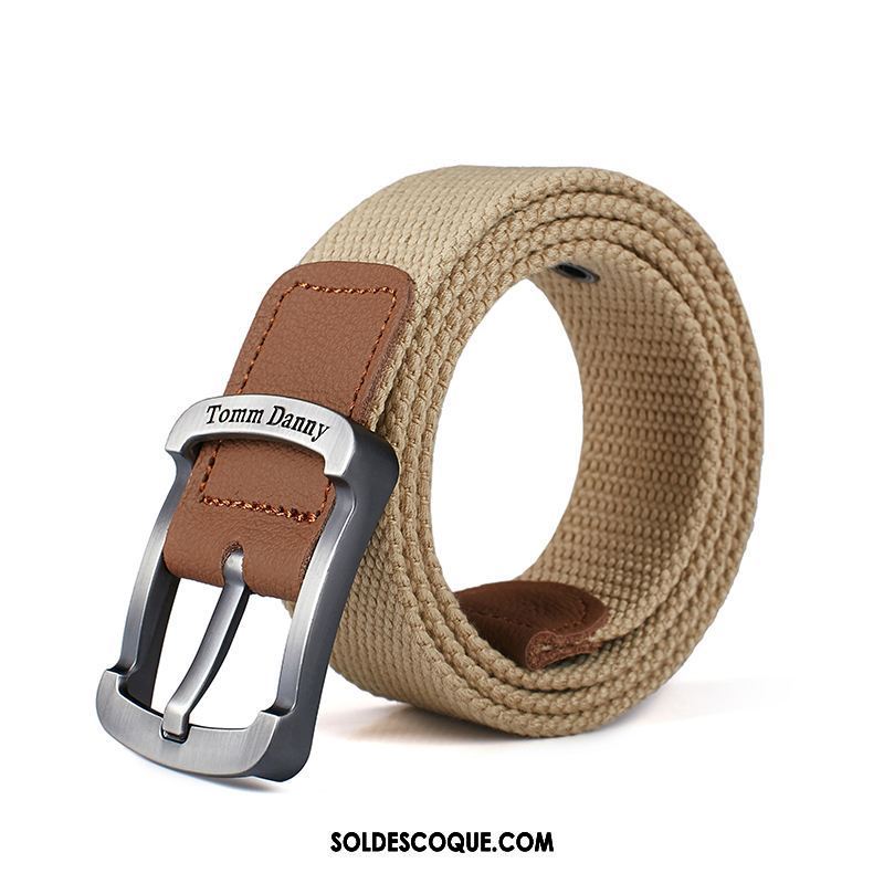 Ceinture Femme Jeunesse De Plein Air Toile Étudiant Boucle Pas Cher