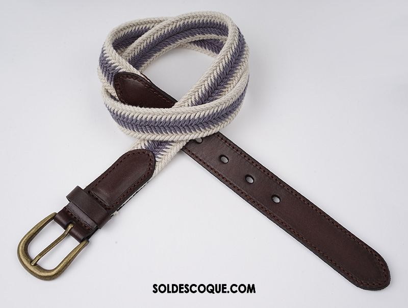 Ceinture Femme Le Nouveau All-match Bien Tissage Loisir En Vente