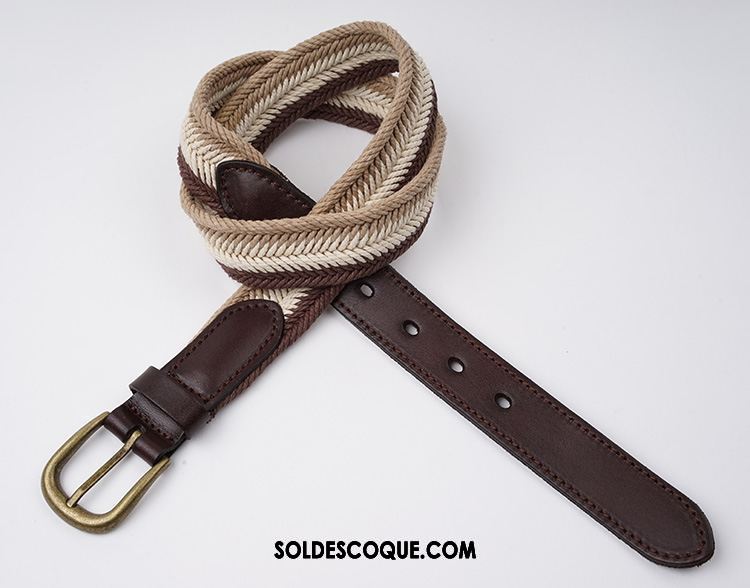 Ceinture Femme Le Nouveau All-match Bien Tissage Loisir En Vente