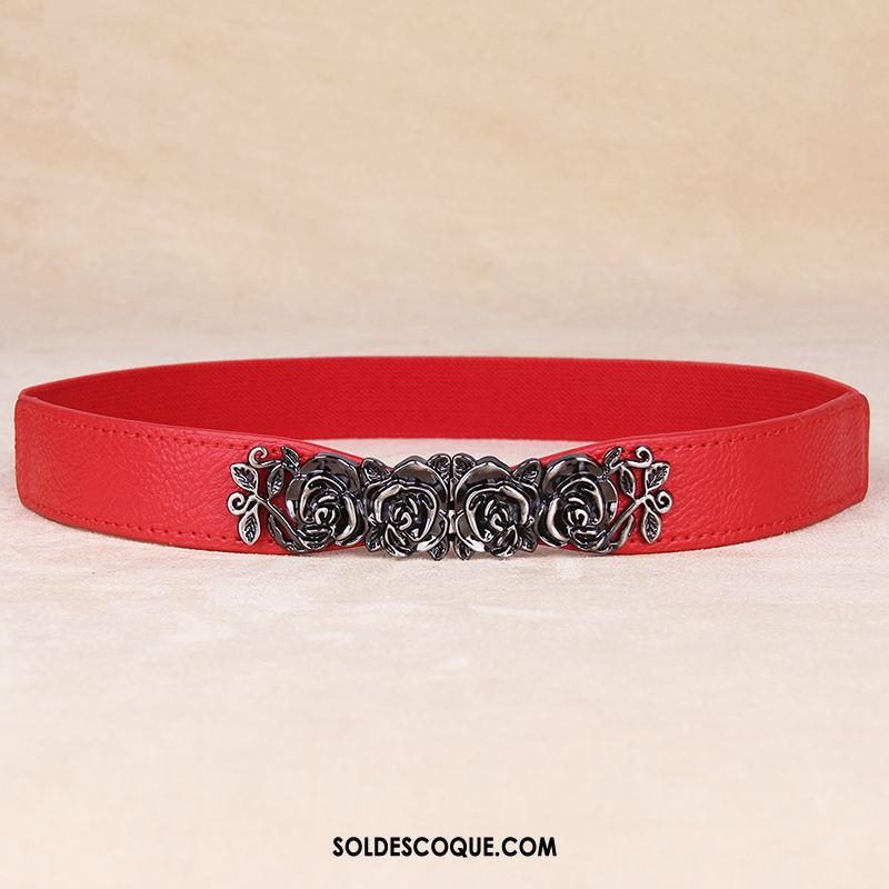 Ceinture Femme Le Nouveau All-match Élastique Décoration Simple France