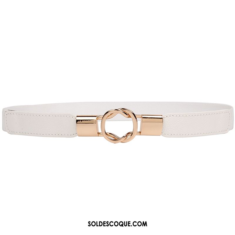 Ceinture Femme Le Nouveau All-match Élastique Décoration Simple France