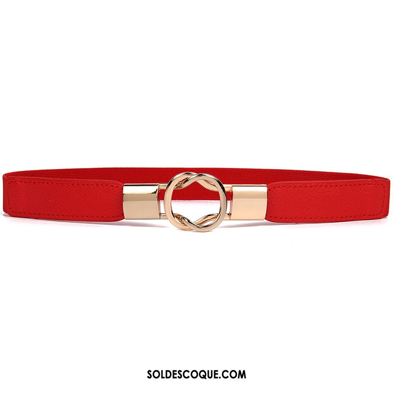 Ceinture Femme Le Nouveau All-match Élastique Décoration Simple France