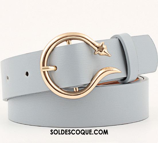 Ceinture Femme Le Nouveau Violet Jeans All-match Rouge En Ligne