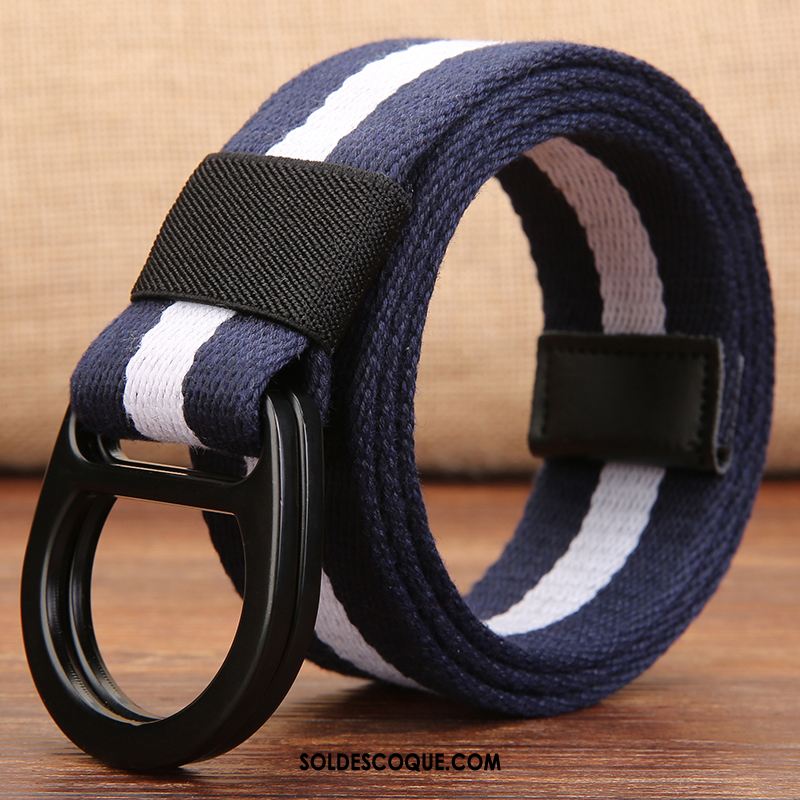 Ceinture Femme Les Adolescents Étudiant Toile Homme Mode Pas Cher