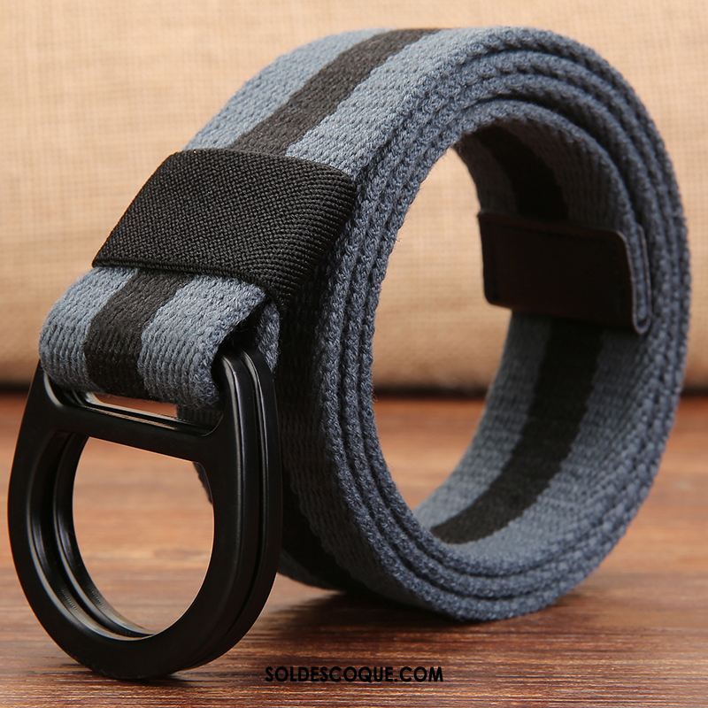 Ceinture Femme Les Adolescents Étudiant Toile Homme Mode Pas Cher