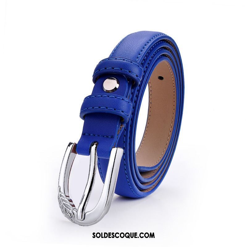 Ceinture Femme Loisir Mode Jeans All-match Simple Pas Cher