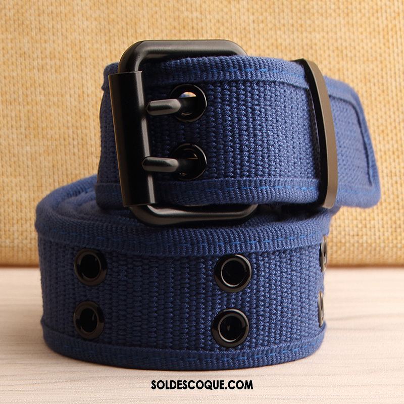 Ceinture Femme Loisir Toile Étudiant Amoureux Homme Soldes