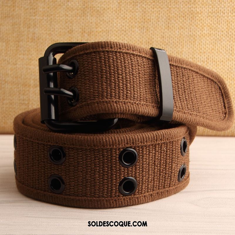 Ceinture Femme Loisir Toile Étudiant Amoureux Homme Soldes