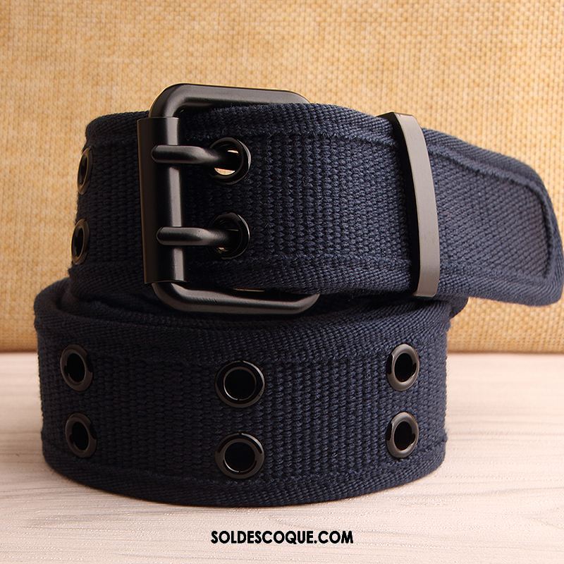 Ceinture Femme Loisir Toile Étudiant Amoureux Homme Soldes