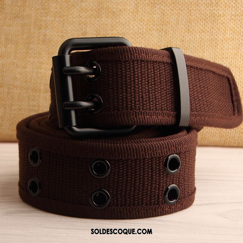 Ceinture Femme Loisir Toile Étudiant Amoureux Homme Soldes