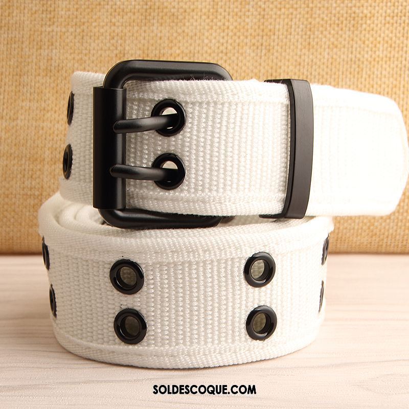 Ceinture Femme Loisir Toile Étudiant Amoureux Homme Soldes