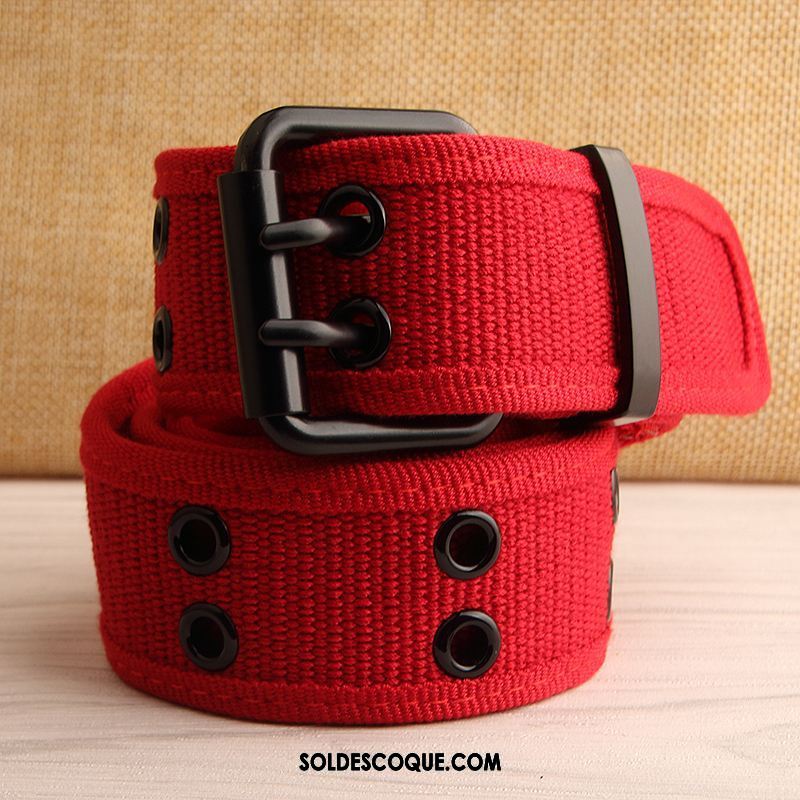 Ceinture Femme Loisir Toile Étudiant Amoureux Homme Soldes