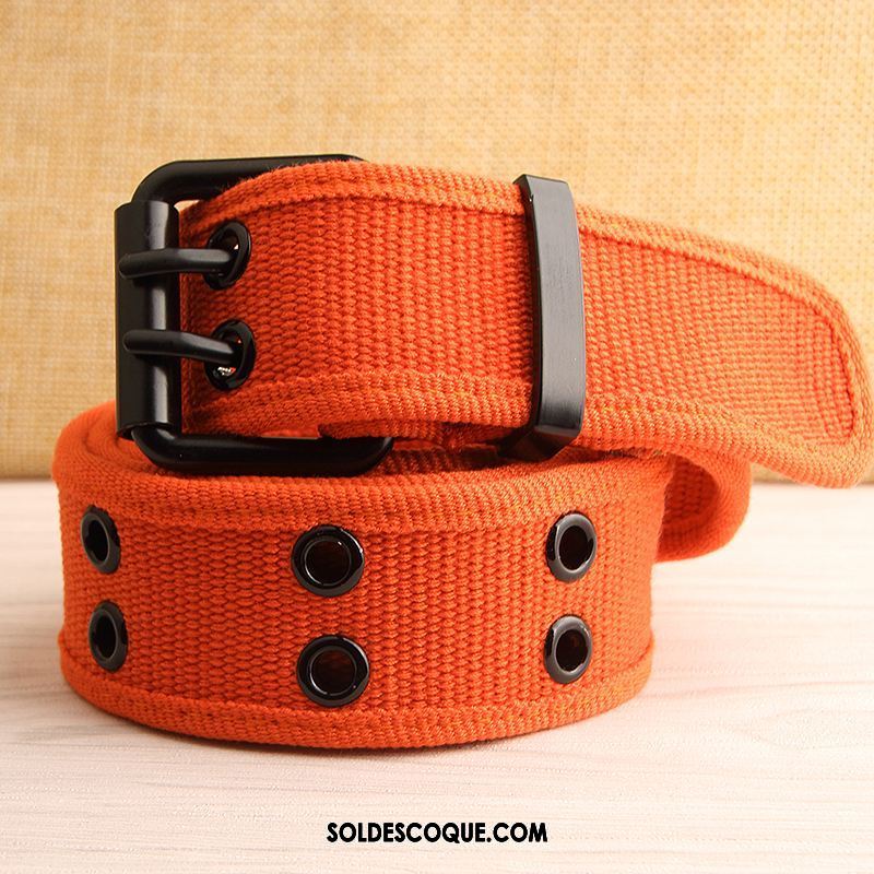 Ceinture Femme Loisir Toile Étudiant Amoureux Homme Soldes