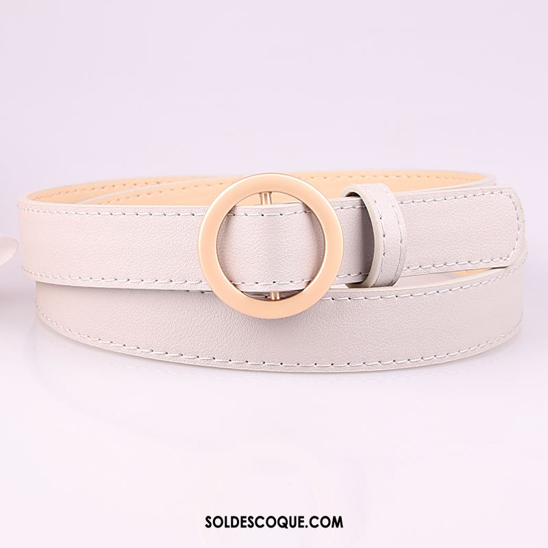 Ceinture Femme Mode Bien Simple Noir Étudiant En Ligne