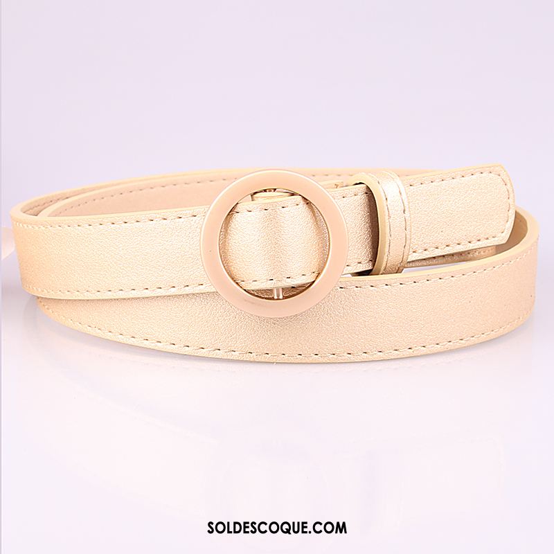 Ceinture Femme Mode Bien Simple Noir Étudiant En Ligne