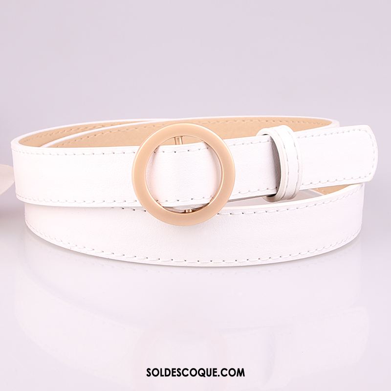 Ceinture Femme Mode Bien Simple Noir Étudiant En Ligne