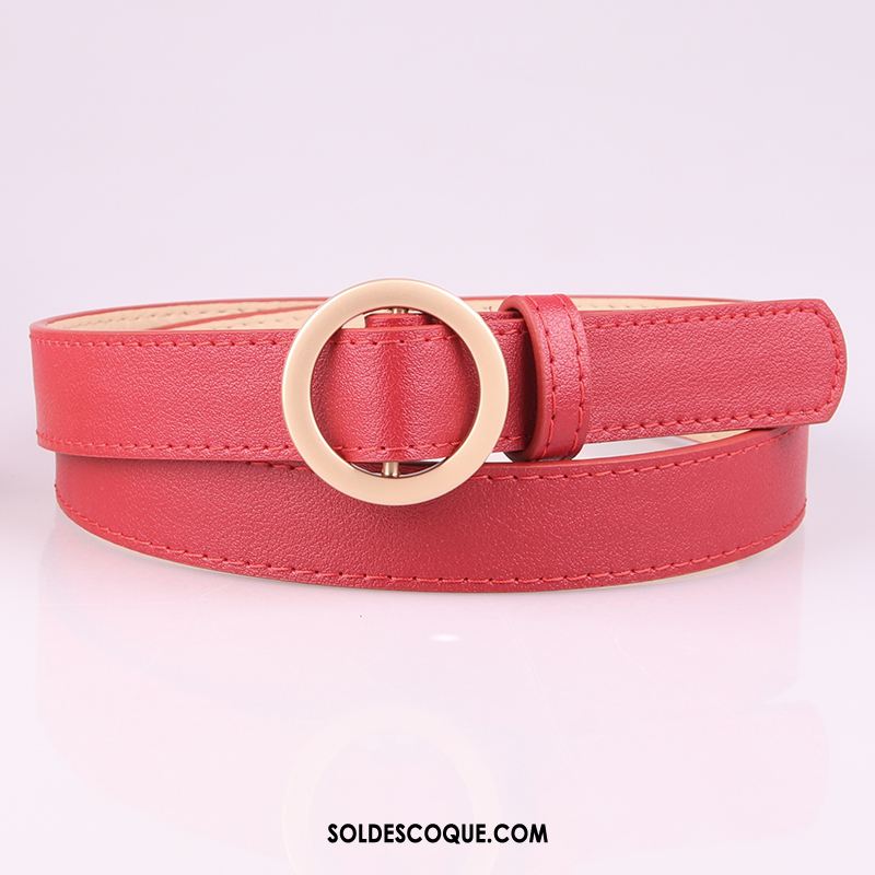 Ceinture Femme Mode Bien Simple Noir Étudiant En Ligne