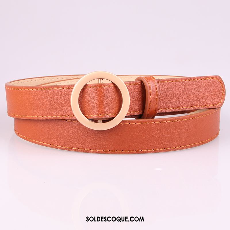 Ceinture Femme Mode Bien Simple Noir Étudiant En Ligne