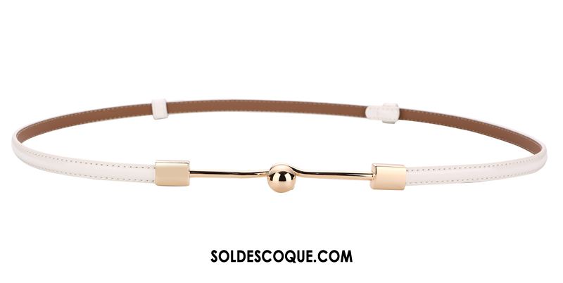 Ceinture Femme Mode Manteau Cuir Véritable All-match Nouvelles Arrivées Soldes