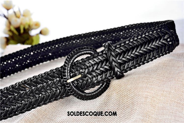 Ceinture Femme Mode Noir Jeans L'automne Authentique En Vente