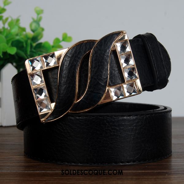 Ceinture Femme Mode Pierres De Strass Bien Simple Décoration En Ligne