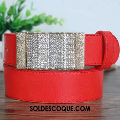 Ceinture Femme Mode Pierres De Strass Bien Simple Décoration En Ligne