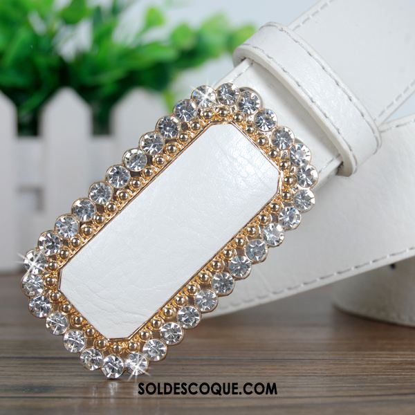 Ceinture Femme Mode Pierres De Strass Bien Simple Décoration En Ligne