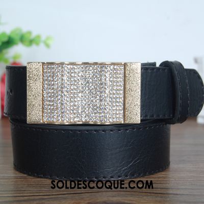 Ceinture Femme Mode Pierres De Strass Bien Simple Décoration En Ligne