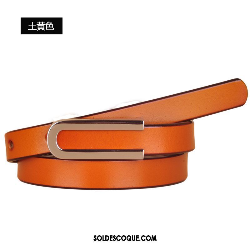 Ceinture Femme Petit Rouge Cuir Véritable Décoration Étudiant En Ligne