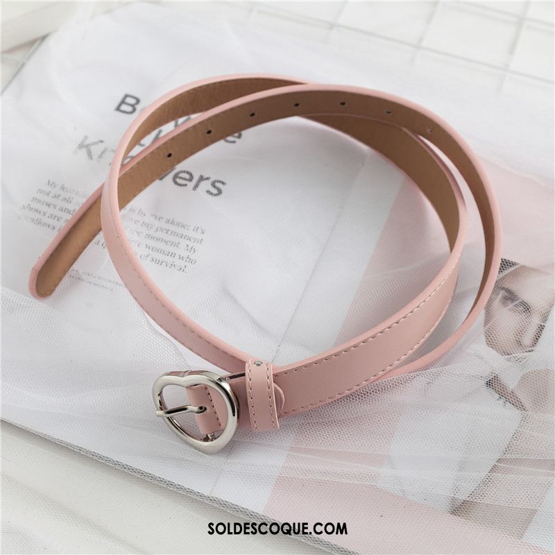 Ceinture Femme Rétro Charmant Décoration Noir Amour En Vente