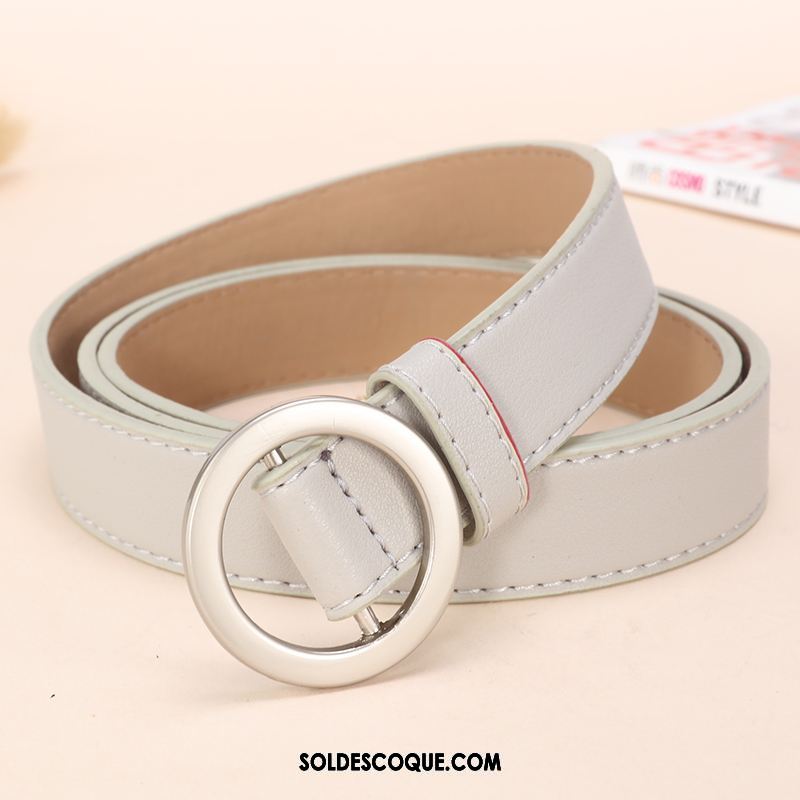 Ceinture Femme Étudiant Mode Rose Rétro Simple En Ligne